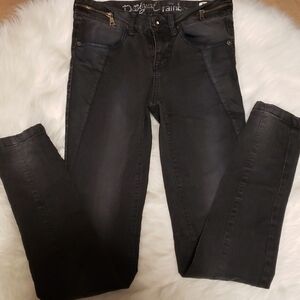 🧿Desigual Women's Black Skinny Jeans
